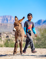 Youngsters in Boquillas