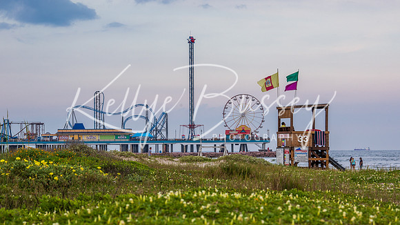 Pleasure Pier at Sunrise