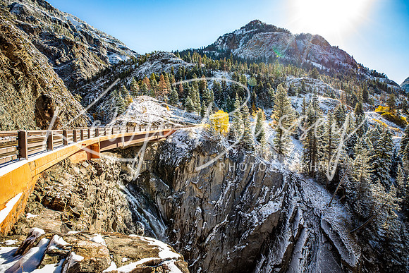 Bridge over Bear Creek Falls