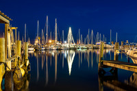 Rockport Marina at Christmas