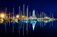The Blue Hour at Rockport Marina