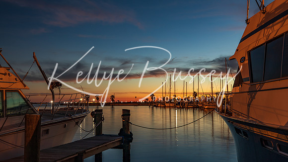End of day Rockport Marina