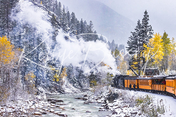 At the Water Stop - Durango Silverton Train